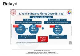 Yeni istihdama Ücret Desteği Şubat 2019